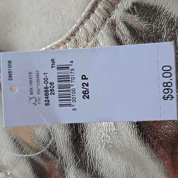 GAP Pants - Rose Gold Metallic Women's Pants - Picture 13 of 14